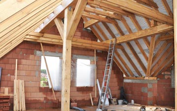 Shootash attic trusses